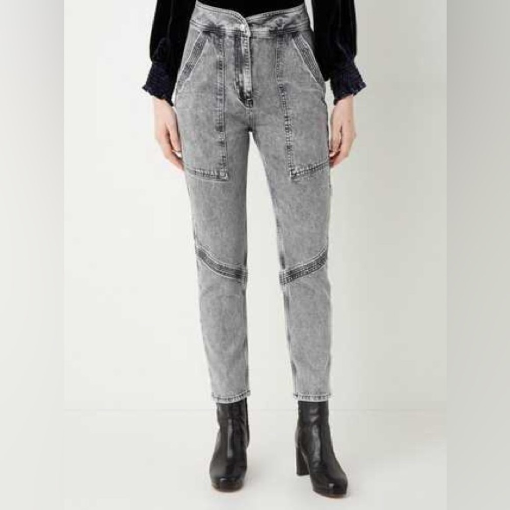 ba&sh Mame Jeans in Noir Size 4